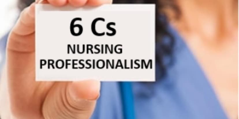 6Cs of Nursing Professionalism - Trainer's Responsibility